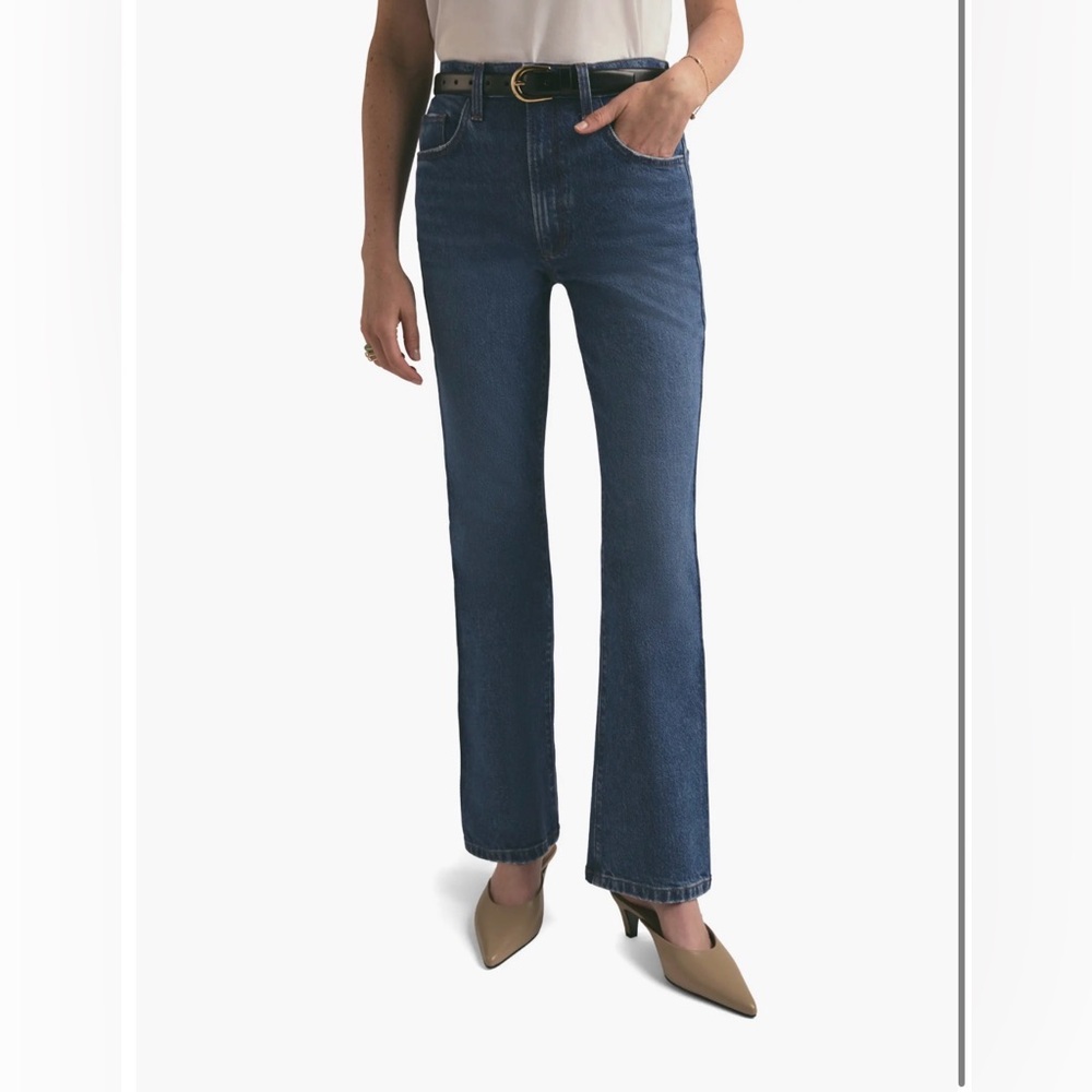 Favorite Daughter-The Morgan Shortie High Waist Bootcut Jeans